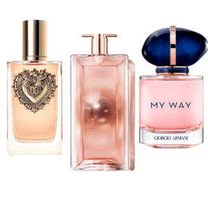 Exklusives 3er Parfum-Set – Devotion von Dolce & Gabbana, My Way von Giorgio Armani & Idôle von Lancôme [100 ml]