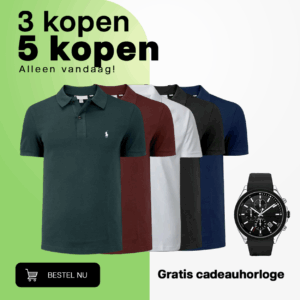 KIT POLO RALPH LAUREN [PAY 2 GET 5] + WATCH