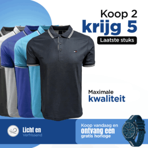 KIT POLO TOMMY SHIRTS [KOOP 2 EN KRIJG ER 5] + KIJK
