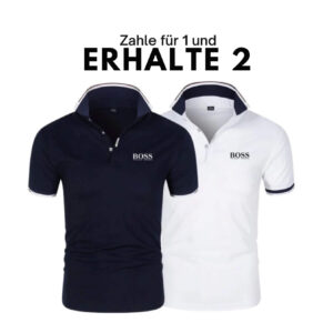 [KAUF 1, ERHALTE 2] Premiere Polo Shirt Kit – Profi-Linie (2er-Pack)
