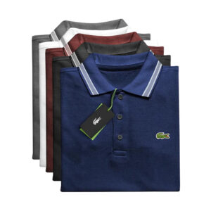 [KAUFEN SIE 3 ERHALTEN SIE 5] Kit 5 Polo Lacoste Essential